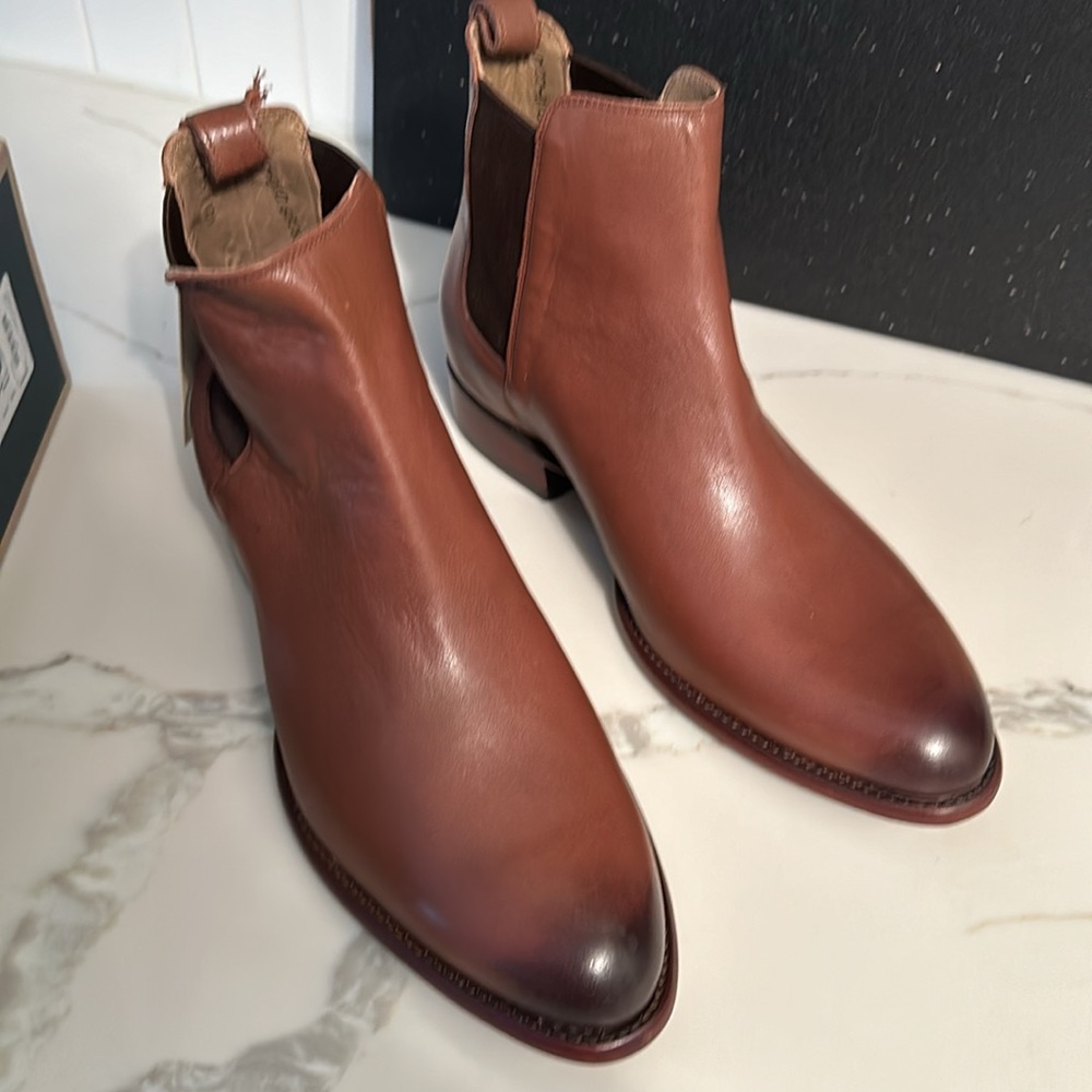 Tecovas The Chance Chelsea Boots chestnut 12 EE Men’s